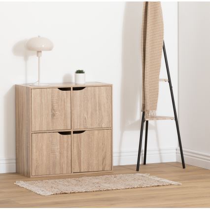 5five - Kummut TIDY 68x68x32 cm pruun