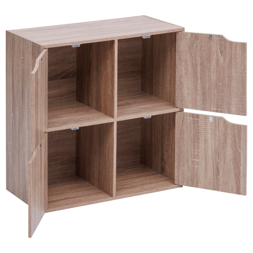 5five - Kummut TIDY 68x68x32 cm pruun
