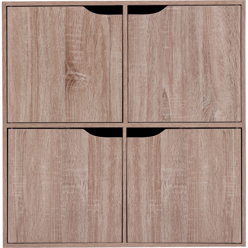 5five - Kummut TIDY 68x68x32 cm pruun