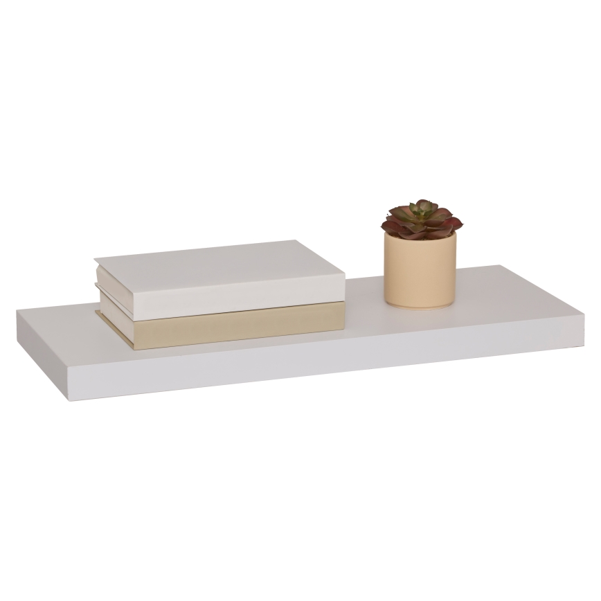5five - Seinale kinnitatav riiul HYLE 60x24 cm valge