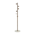 5five - Seisev riidenagi PERY 175x36,5 cm pruun/valge