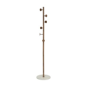 5five - Seisev riidenagi PERY 175x36,5 cm pruun/valge