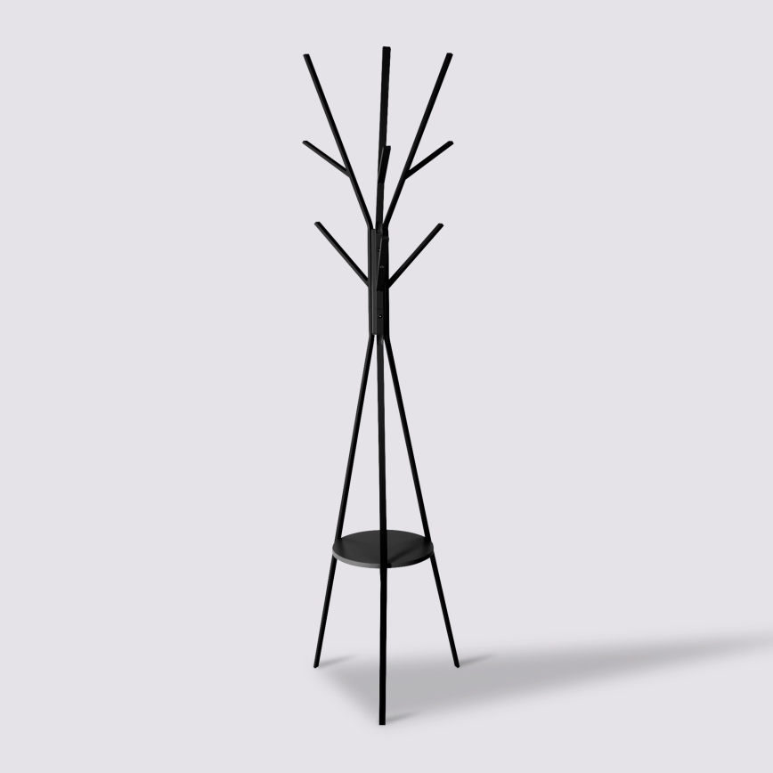 5five - Seisev riidenagi TASO 180x44 cm must