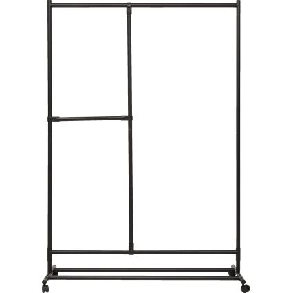 5five - Seisev riidepuu KENY 173x117 cm must