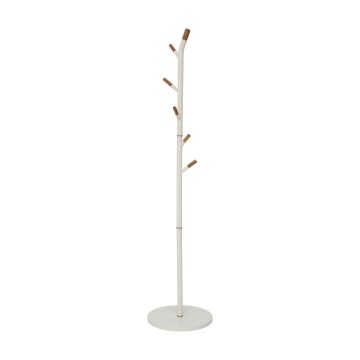 5five - Seisev riidepuu TALO 175,5x40 cm valge/pruun
