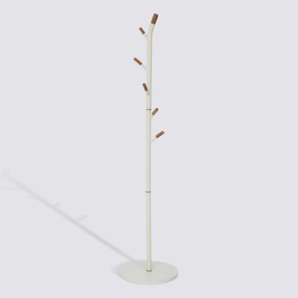 5five - Seisev riidepuu TALO 175,5x40 cm valge/pruun