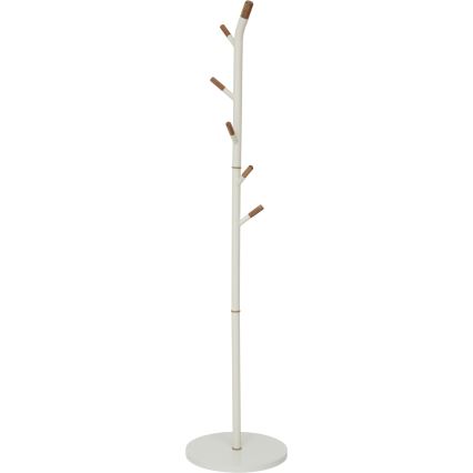 5five - Seisev riidepuu TALO 175,5x40 cm valge/pruun