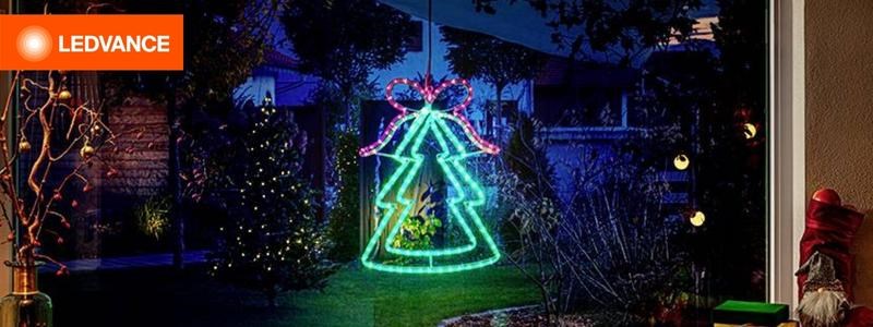 Loo jõuluatmosfäär koos LEDVANCE valgustitega