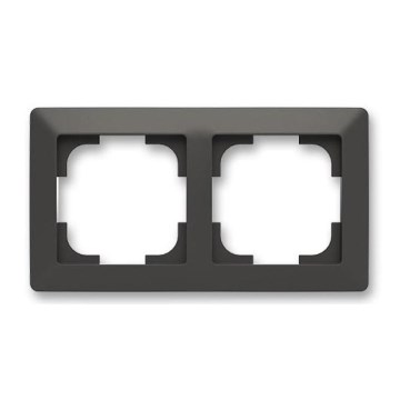 ABB 3901T-A00020 137 - Topeltraam ZONI matt must