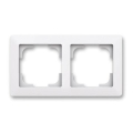ABB 3901T-A00020 500 - Topeltraam ZONI valge