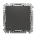 ABB 6619T-A06995 237 - Raamiteta kodune pistikupesa ZONI 250V IP44 matt must