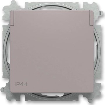 ABB 6619T-A06995 244 - Raamideta kodune pistikupesa ZONI 250V IP44 greige