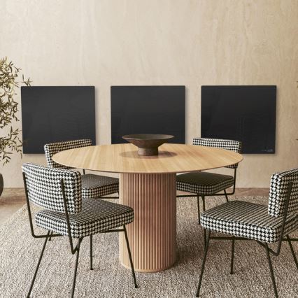 AENO - Nutikas elektriline infrapaneel 500W taimer/termostaat Wi-Fi must