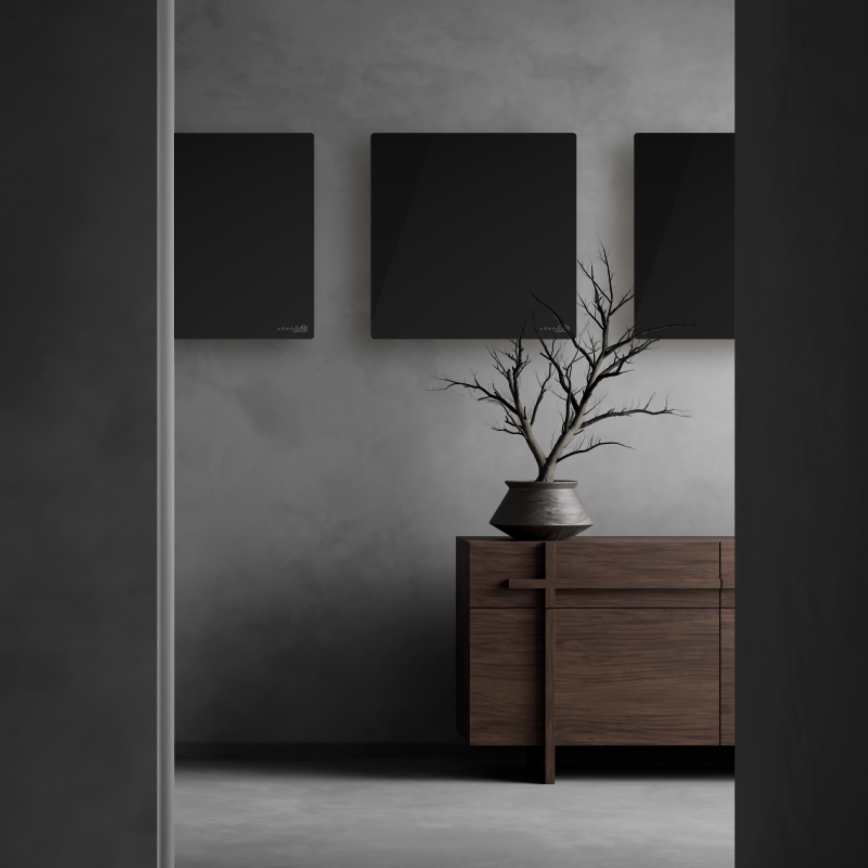 AENO - Nutikas elektriline infrapaneel 500W taimer/termostaat Wi-Fi valge