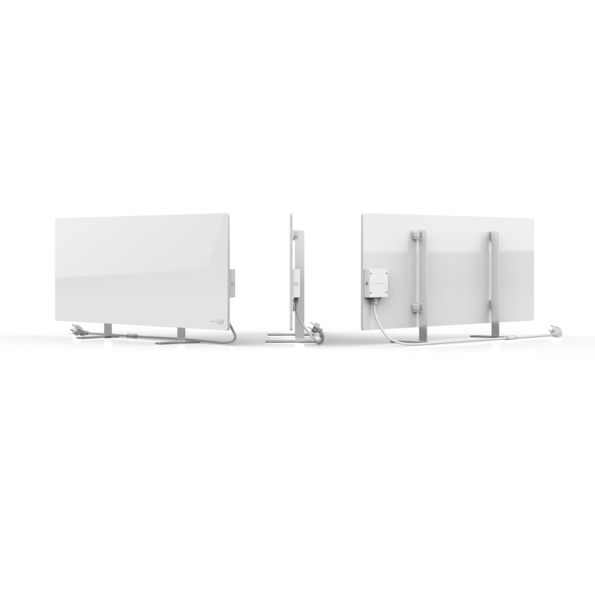AENO - Nutikas elektriline infrapuna paneel 700W taimer/termostaat IP44 Wi-fi valge