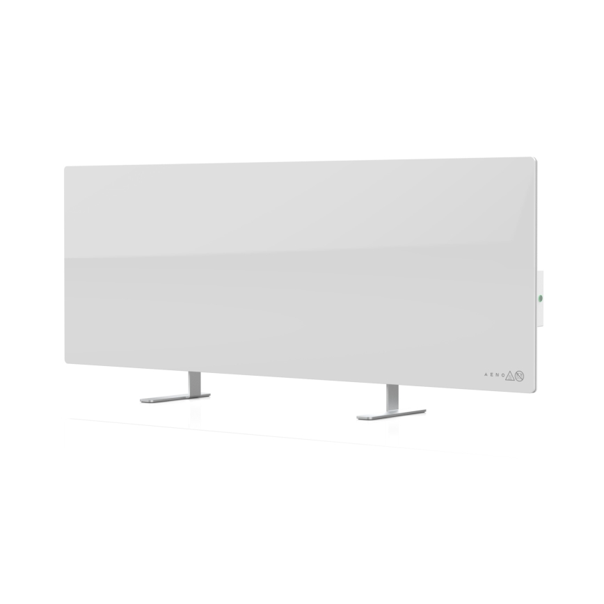 AENO - Nutikas elektriline infrapuna paneel 700W taimer/termostaat IP44 Wi-fi valge