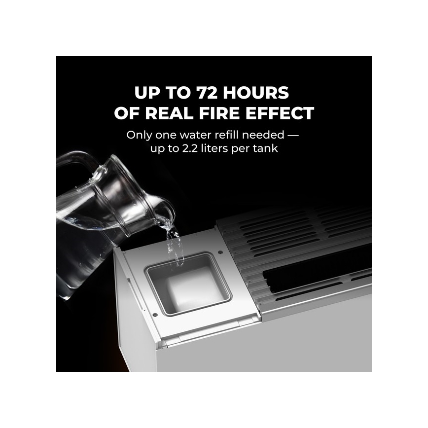 AENO - Nutikas elektriline soojendi/konvektor 1000/2000 W valge