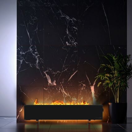 AENO - Nutikas elektriline soojendi/konvektor 1000/2000W must