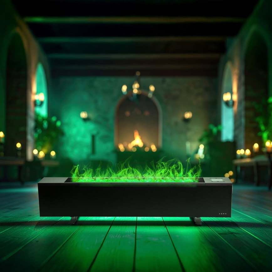 AENO - Nutikas elektriline soojendi/konvektor 1000/2000W must