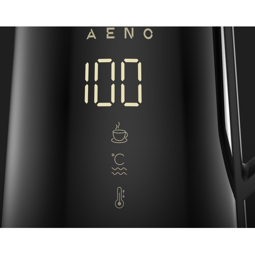 AENO - Nutikas kiirkeedukann LED-ekraaniga 1,7 l 2200W/230V must