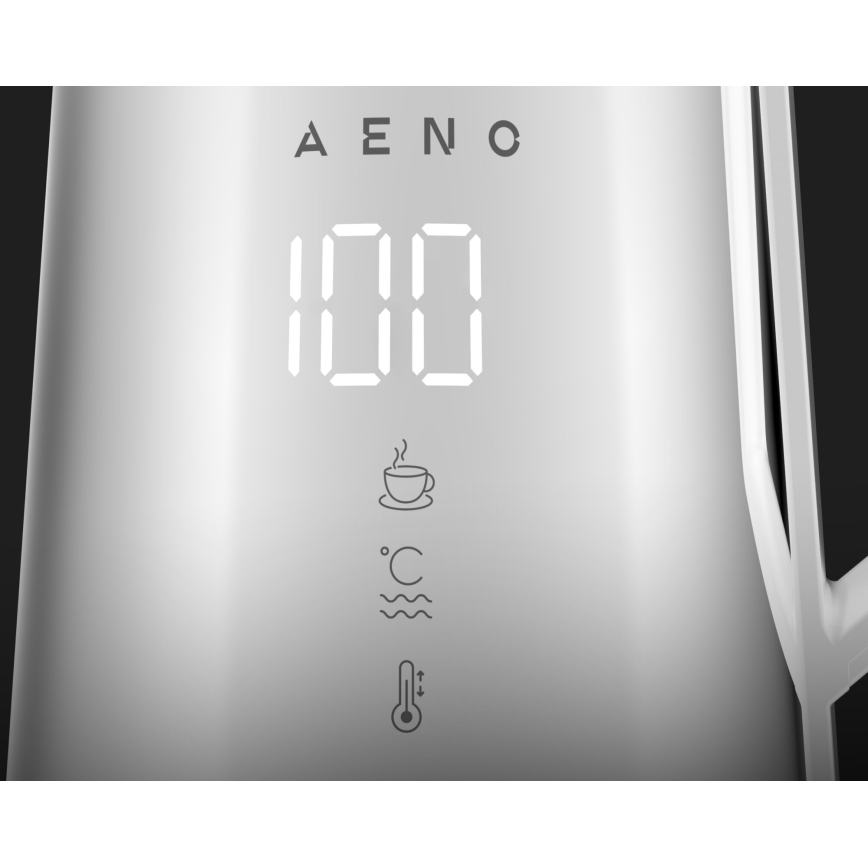 AENO - Nutikas veekeetja koos LED dioodidega ekraaniga 1,7 l 2200W/230V valge