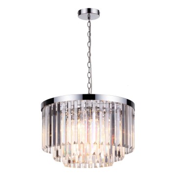 Ahelaga ripplühter VETRO 5xE14/60W/230V läikiv kroom