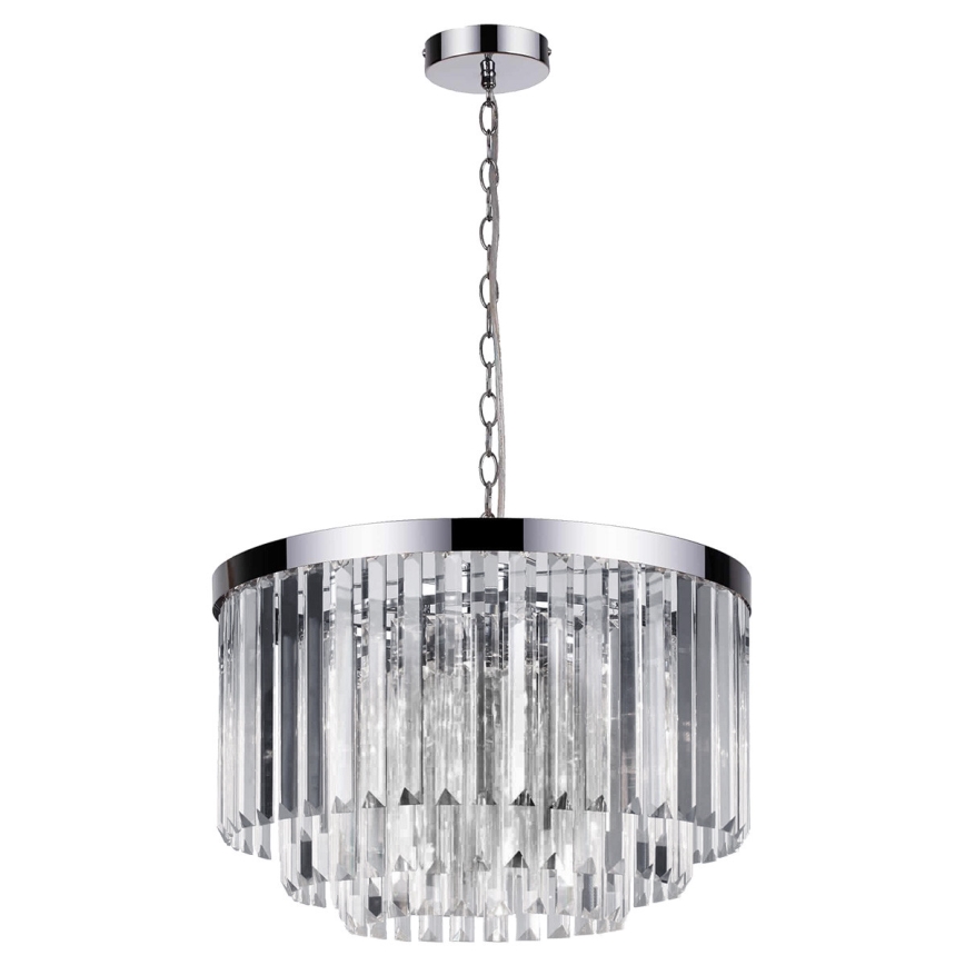 Ahelaga ripplühter VETRO 5xE14/60W/230V läikiv kroom