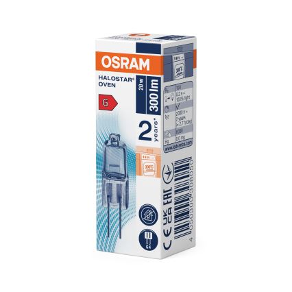 Ahjupirn HALOSTAR G4/20W/12V 2700K - Osram