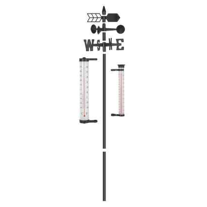 Aia ilmastikijaam 3-ühes, 145 cm, must