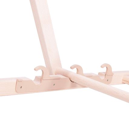 Aia lamamistool kollane/valge/pöök