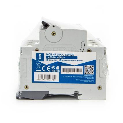 Aigostar - 4-pooleline kaitselüliti 4P-25A-C 400V