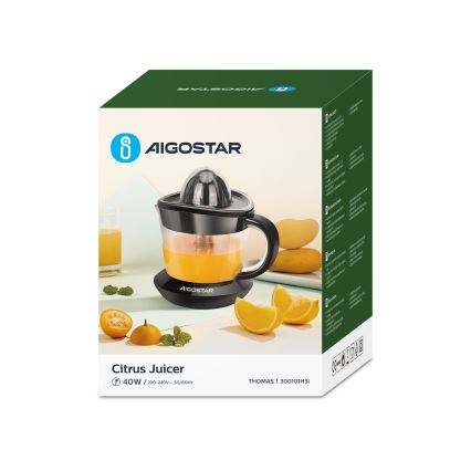 Aigostar - Elektriline sidrunipress 1l 40W/230V must