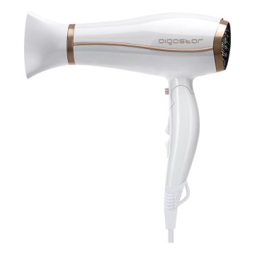 Aigostar - Föön ioniseerijaga 2200W/230V valge