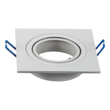 Aigostar - GU10 sisseehitatava valgusti raam 9,1x9,1 cm valge