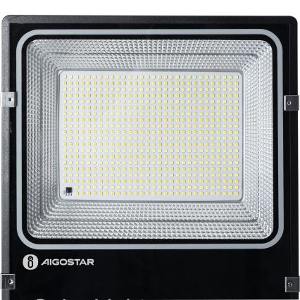 Aigostar - hämardatav LED päikeseprožektor LED/200W/3,2V 3600mAh 3000K/4000K/6500K IP66 + kaugjuhtimispult