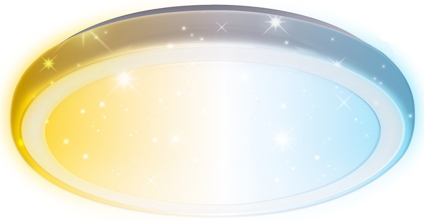 Aigostar - Hämardatav MESH LED laelamp 36W/230V 3000-6500K Ø 49,5 cm + kaugjuhtimispult