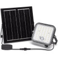 Aigostar - Hämardatav päikeseenergial töötav LED-prožektor anduriga LED/80W/3,4V 6500K IP66 4000 mAh + kaugjuhtimispult