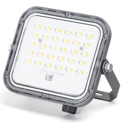 Aigostar - hämardatav päikesepaneeliga LED-reflektor LED/50W/3,4V 3000/4000/6500K IP66 4000 mAh + kaugjuhtimispult