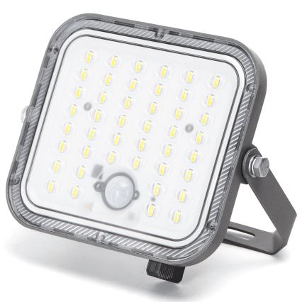 Aigostar - Hämardatav päikeseenergial töötav LED-prožektor anduriga LED/80W/3,4V 6500K IP66 4000 mAh + kaugjuhtimispult