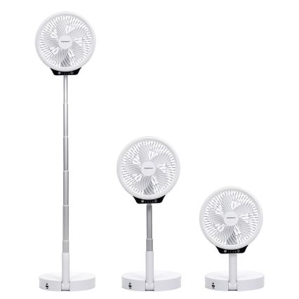 Aigostar - Juhtmevaba kokkupandav ventilaator USB pesaga 6,5W/5V