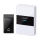 Aigostar - Juhtmevaba uksekell 3xAA/12V IP44 must/valge