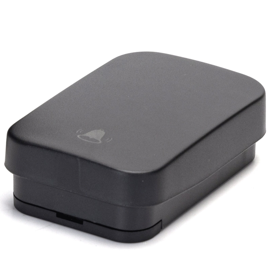 Aigostar - Juhtmevaba uksekell pistikuga 1Z 230V IPX4 must