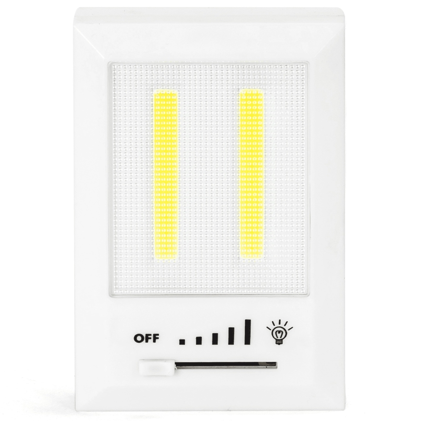 Aigostar - kaasaskantav LED-öövalgusti LED/4xAAA 6500K