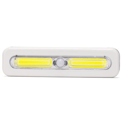 Aigostar - Kapi LED-valgustus liikumisanduriga LED/3xAAA 6500K valge