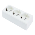 Aigostar - Kodune pistikupesa 3x SCHUKO 250/16A