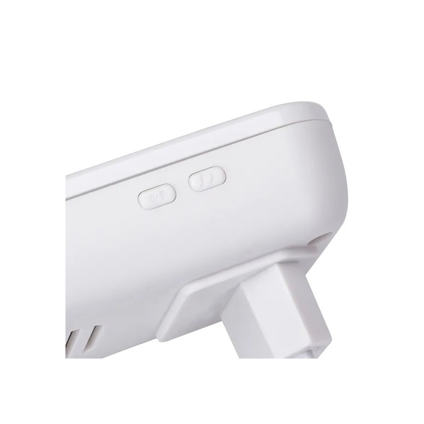 Aigostar - KOMPLEKT 2x Juhtmevaba uksekell pistikuga 230V/12V IP44 valge/must