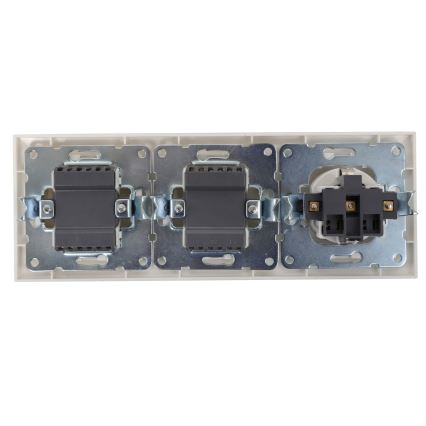 Aigostar - KOMPLEKT 2x Kodulüliti pistikupesaga 1x16A/250V SCHUKO