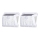 Aigostar - KOMPLEKT 2x LED Väli päikesepaneeliga valgusti anduriga LED/1,48W/3,7V IP65 1200 mAh