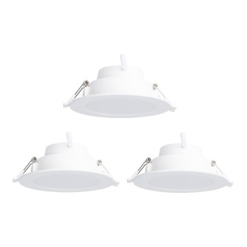 Aigostar - KOMPLEKT 3 x LED RGBW Hämardatav süvistatav valgusti MESH LED/6W/230V 2700K-6500K d. 11,5cm
