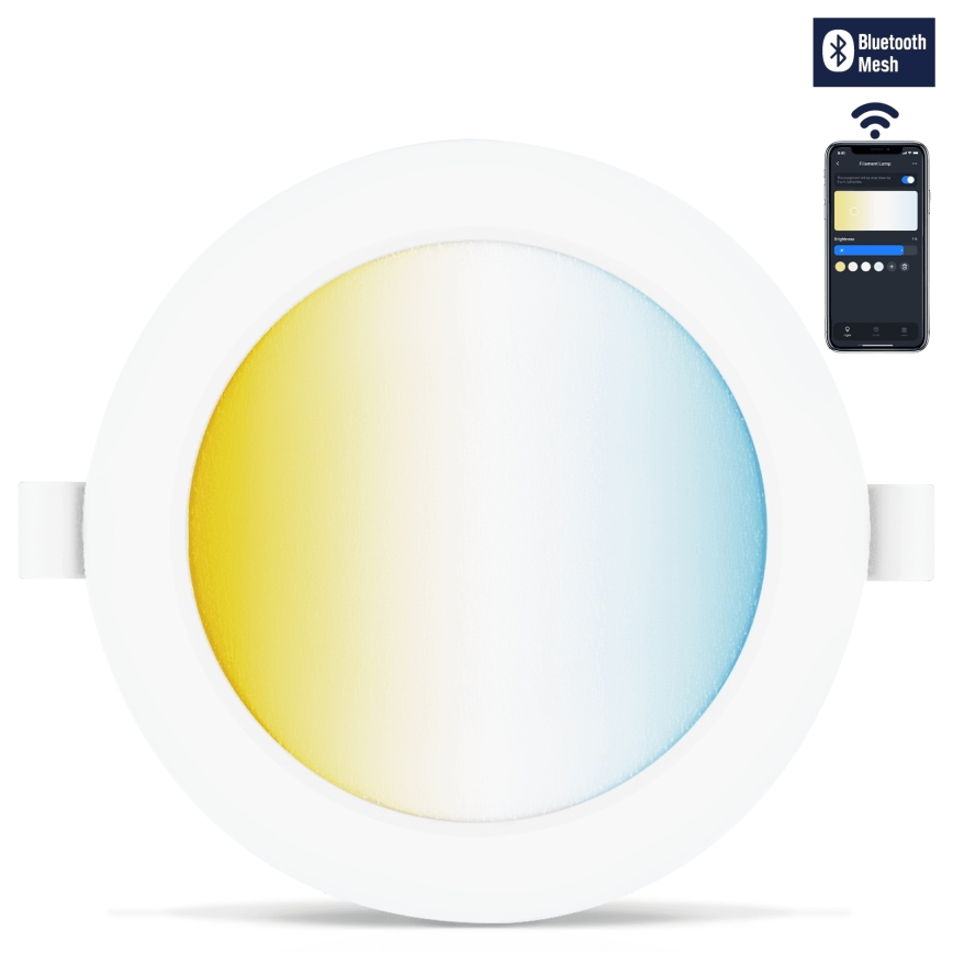 Aigostar - KOMPLEKT 3x LED Hämardatav süvistatav valgusti MESH LED/6W/230V 2700K-6500K d. 11,5cm